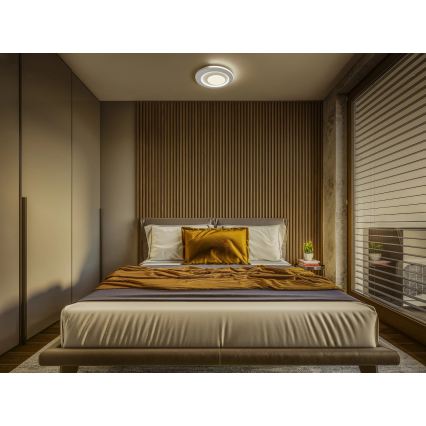 Osram - Plafonieră LED ORBIS SPIRAL LED/27W/230V, Ø 40 cm, albă