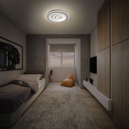 Osram - Plafonieră LED ORBIS SPIRAL LED/63W/230V albă