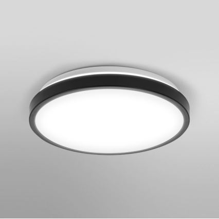 Osram DISC Plafonieră LED pentru baie, 18 W, 230 V, 3000/4000 K, Ø 30 cm, IP44, negru