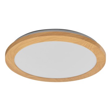 Osram - Plafonieră LED pentru baie ORBIS DISC, 22 W, 230 V, 3000/4000 K, Ø 30 cm, IP44, maro