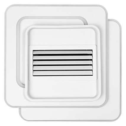 Osram - Plafonieră LED cu ventilator de tavan, dimabilă, LED/55W/230V, 3000-6500K, alb, telecomandă inclusă