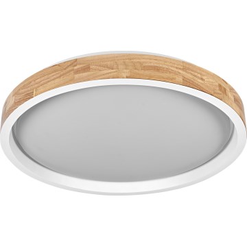 Osram - Plafonieră LED reglabilă de tavan MARIANO LED/36W/230V Ø 51 cm stejar/alb