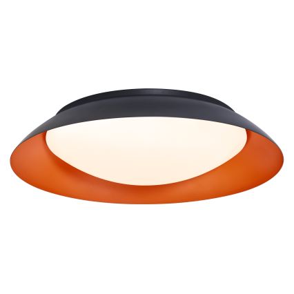 Osram - Plafonieră LED dimabilă ORBIS PLATE LED/45W/230V Ø 48 cm portocaliu/negru