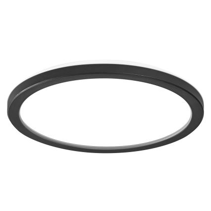 Osram - Plafonieră LED dimabilă ORBIS ULTRA SLIM LED/15W/230V 3000K Ø 23,5 cm neagră