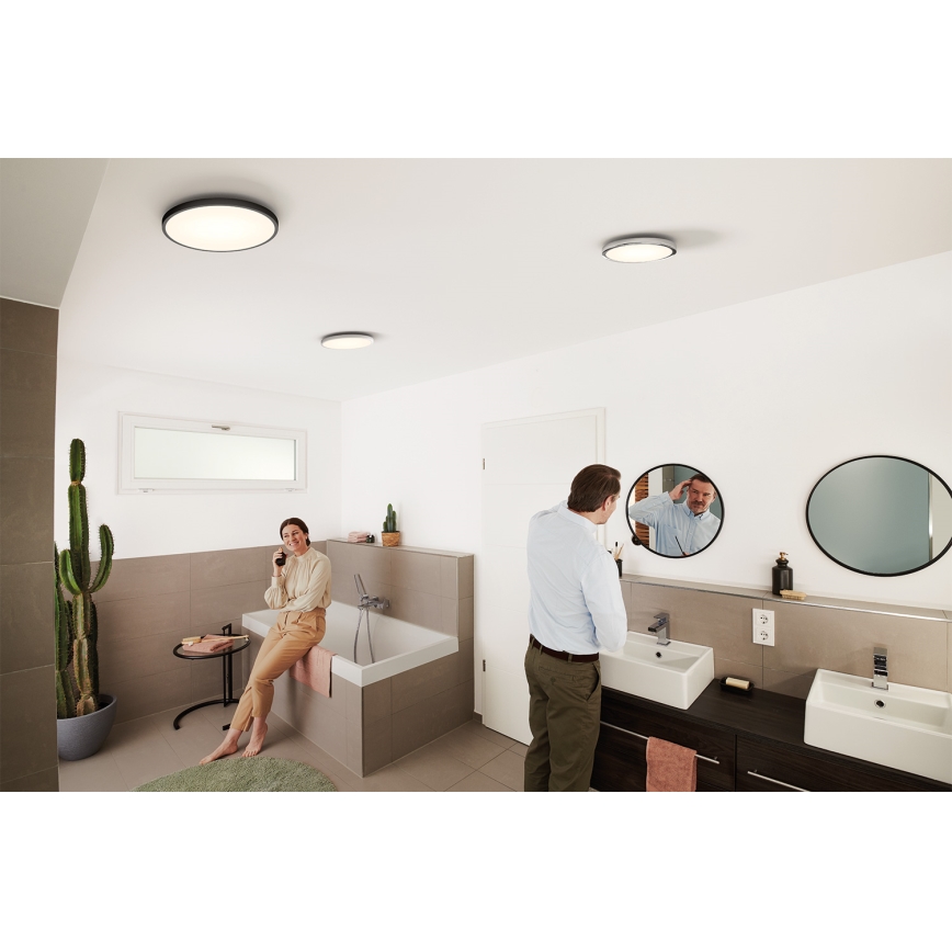 Osram - Plafonieră LED reglabilă pentru baie SMART+ DISC LED/24W/230V 3000-6500K IP44 Wi-Fi