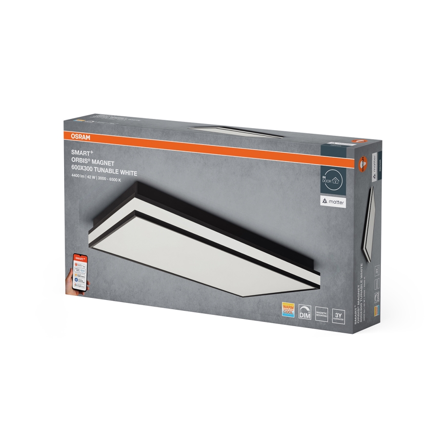 Osram - Plafonieră LED dimmabilă SMART+ MAGNET LED/42W/230V 30x60 cm 3000-6500K Wi-Fi