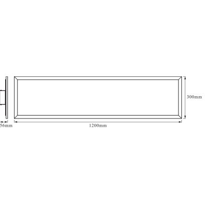 Osram - Plafonieră SMART+ PLANON LED RGBW reglabilă LED/36W/230V 120x30 cm Wi-Fi
