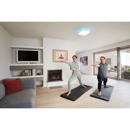 Osram - Lampă de tavan LED RGBW reglabilă SMART+ ORBIS LED/28W/230V 35x35 cm 2700-6500K Wi-Fi
