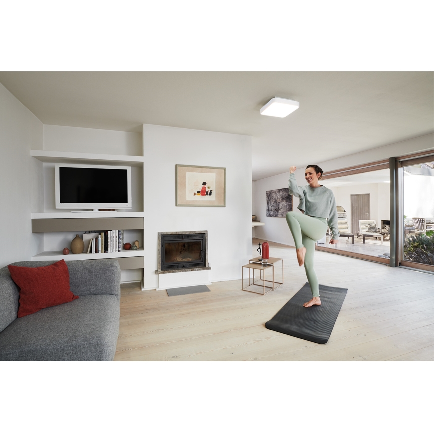 Osram - Lampă de tavan LED RGBW reglabilă SMART+ ORBIS LED/28W/230V 35x35 cm 2700-6500K Wi-Fi