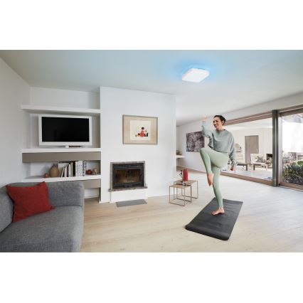 Osram - Lampă de tavan LED RGBW reglabilă SMART+ ORBIS LED/28W/230V 35x35 cm 2700-6500K Wi-Fi
