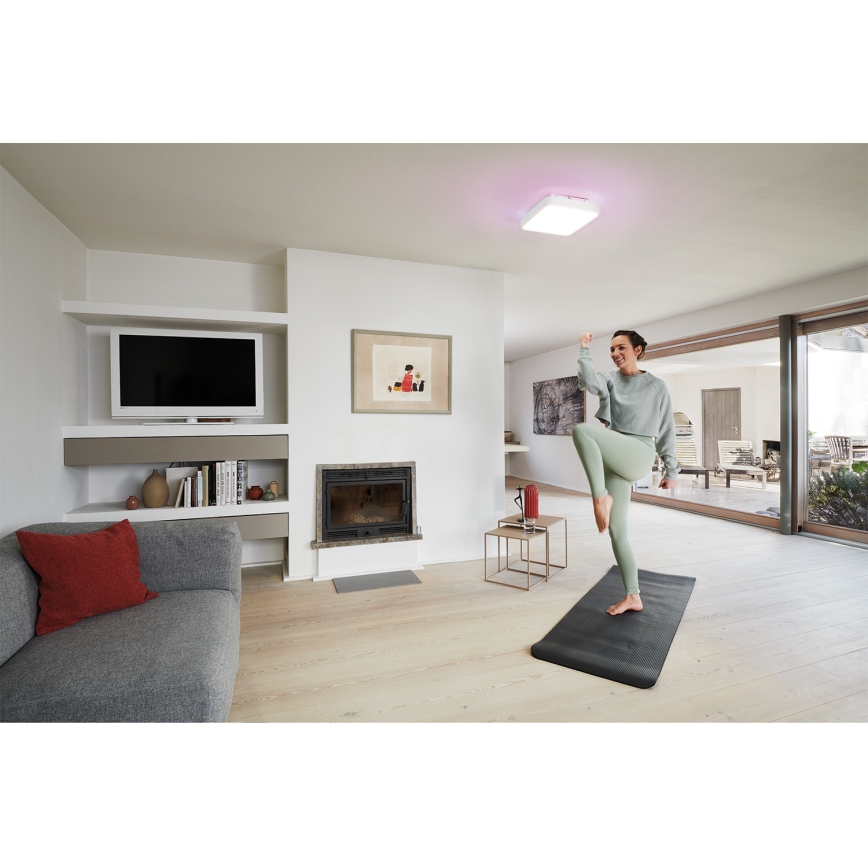 Osram - Lampă de tavan LED RGBW reglabilă SMART+ ORBIS LED/28W/230V 35x35 cm 2700-6500K Wi-Fi