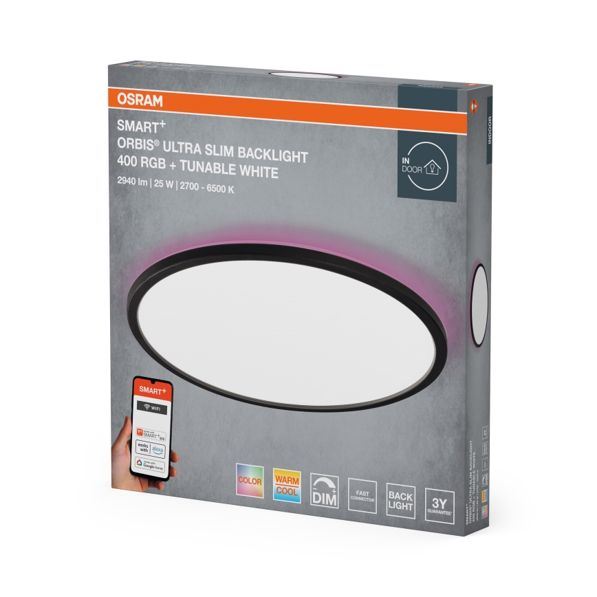 Osram - Plafonieră LED RGBW dimmabilă SMART+ ORBIS LED/25W/230V Ø 40 cm 2700-6500K Wi-Fi