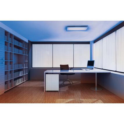 Osram Plafonieră LED SMART+ PLANON RGBW, dimabilă, 28 W, 230 V, 60 x 30 cm, Wi‑Fi