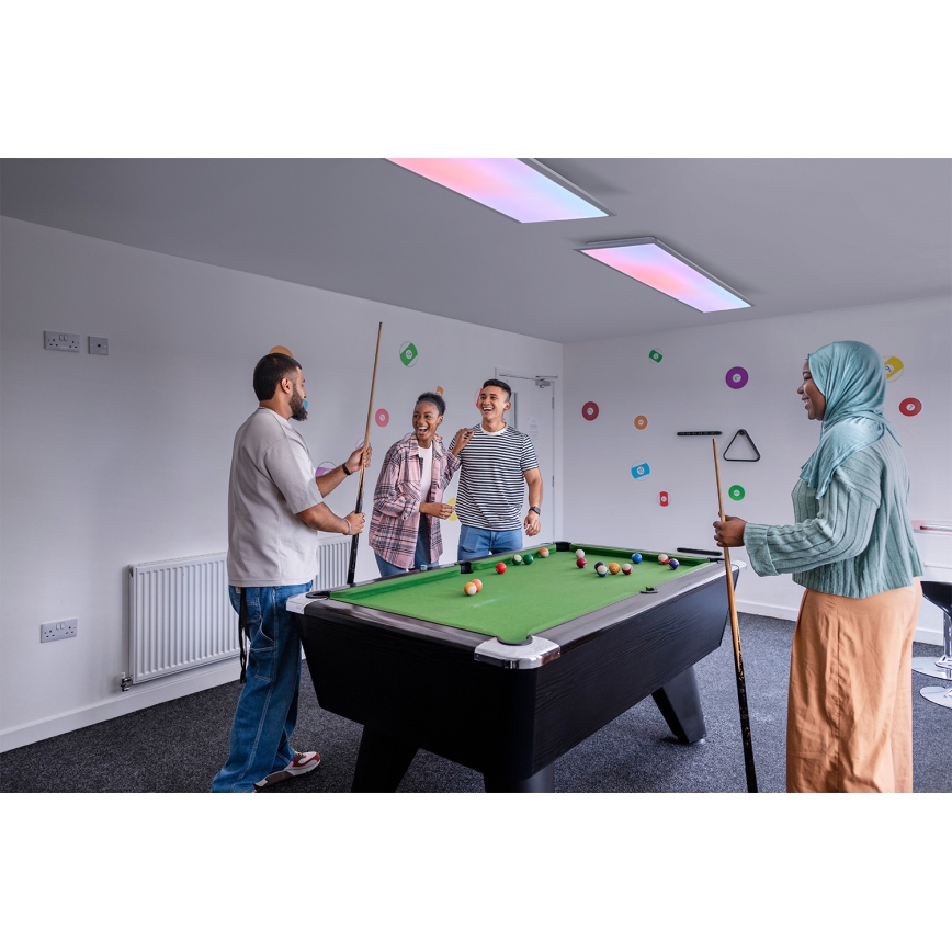 Osram - Plafonieră LED SMART+ MAGIC RGBW, dimabilă, 36W/230V, 2700-6500K, Wi-Fi + telecomandă