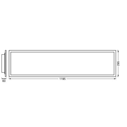 Osram - Plafonieră LED SMART+ MAGIC RGBW, dimabilă, 36W/230V, 2700-6500K, Wi-Fi + telecomandă