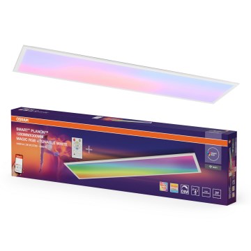 Osram - Plafonieră LED SMART+ MAGIC RGBW, dimabilă, 36W/230V, 2700-6500K, Wi-Fi + telecomandă