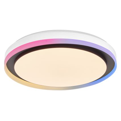 Osram SMART+ MAGIC plafonieră LED RGBW dimabilă, 38W, 230V, Ø 49 cm, negru, 2700-6500K, Wi‑Fi