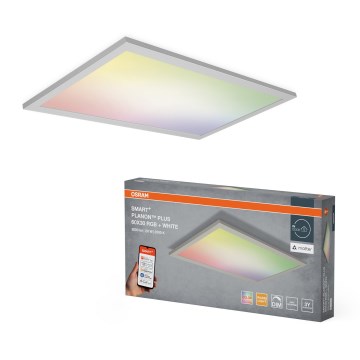 Osram Plafonieră LED SMART+ PLANON RGBW, dimabilă, 28 W, 230 V, 60 x 30 cm, Wi‑Fi