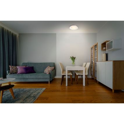 Osram - Plafonieră ORBIS MILAN, 2x E27, 10 W, 230 V, Ø 30,5 cm, maro