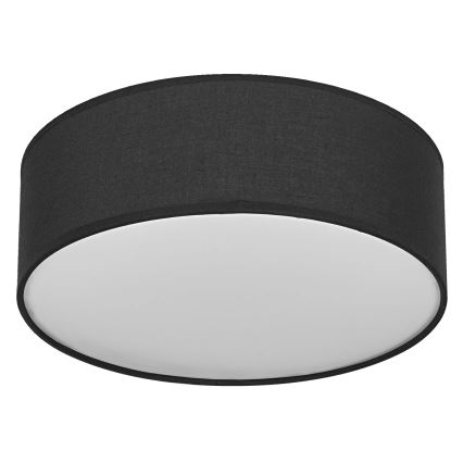 Osram - Plafonieră ORBIS PARIS 1x E27/25W/230V, Ø 30 cm, negru