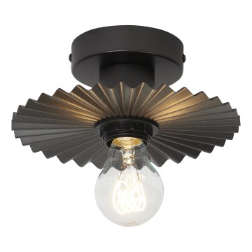 Osram - Plafonieră PLISSEE 1xE27/15W/230V Ø 20 cm antracit