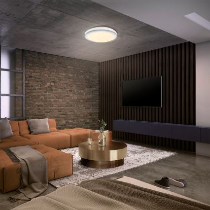Osram - Plafonieră LED RGBW SMART+ MAGIC dimmabilă, 38W, 230V, Ø 49 cm, alb, 2700-6500K, Wi-Fi