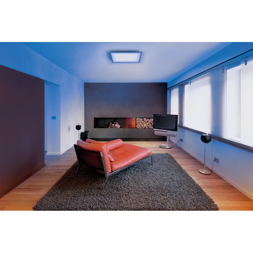 Osram - Plafonieră SMART+ PLANON LED RGBW reglabilă, 36W/230V, 60x60 cm, Wi-Fi