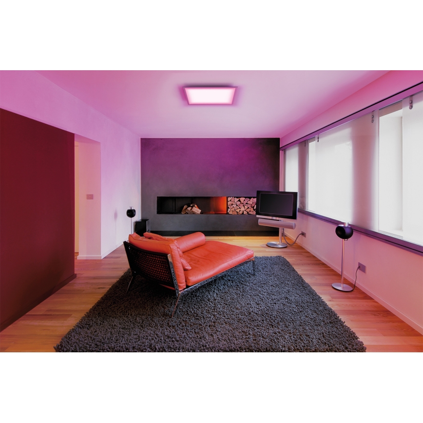 Osram - Plafonieră SMART+ PLANON LED RGBW reglabilă, 36W/230V, 60x60 cm, Wi-Fi