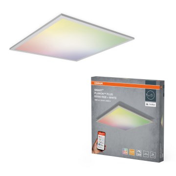 Osram - Plafonieră SMART+ PLANON LED RGBW reglabilă, 36W/230V, 60x60 cm, Wi-Fi