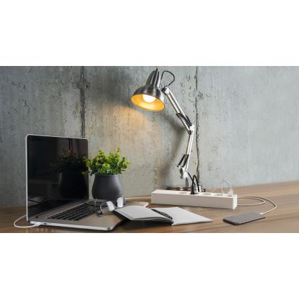 Osram – Prelungitor SMART+ cu 4 prize (tip F) + 2x USB-A + 2x USB-C, Wi‑Fi
