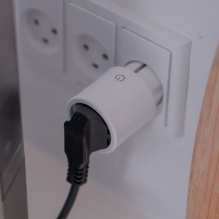 Osram - Priză inteligentă SMART+ MATTER SCHUKO 2300W/230V/10A Wi-Fi albă