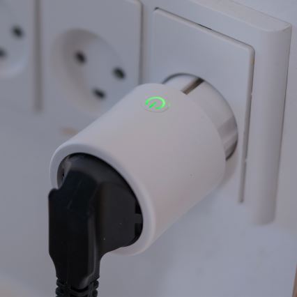 Osram - Priză inteligentă SMART+ MATTER SCHUKO 2300W/230V/10A Wi-Fi albă