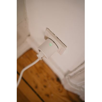Osram - Priză inteligentă SMART+ MATTER SCHUKO 2300W/230V/10A Wi-Fi albă