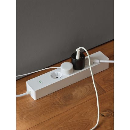 Osram - Priză inteligentă SMART+ MATTER SCHUKO 2300W/230V/10A Wi-Fi neagră