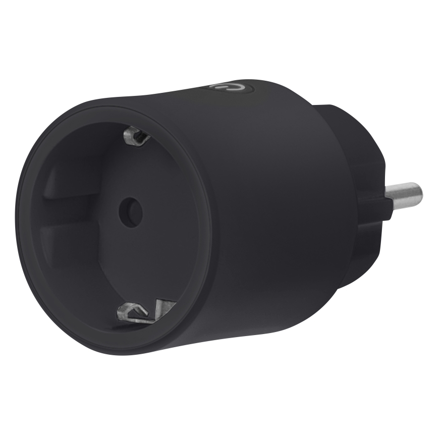 Osram - Priză inteligentă SMART+ MATTER SCHUKO 2300W/230V/10A Wi-Fi neagră