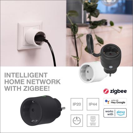 Osram - Priză inteligentă SMART+ SCHUKO 2300W/230V/10A albă