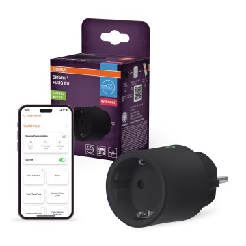 Osram - Priză inteligentă SMART+ SCHUKO 2300W/230V/10A negru