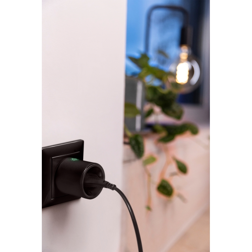 Osram - Priză inteligentă SMART+ SCHUKO 2300W/230V/10A negru