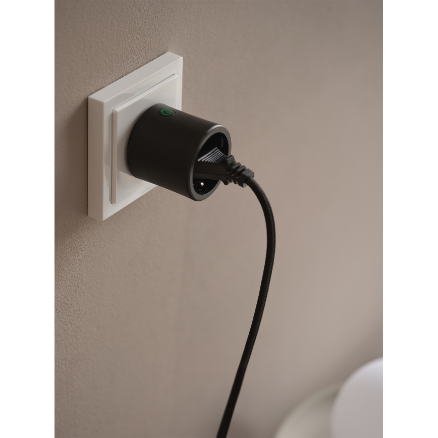 Osram - Priză inteligentă SMART+ SCHUKO 2300W/230V/10A negru