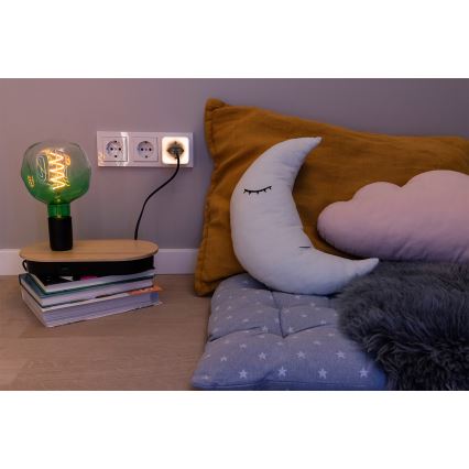 Osram - Priză SCHUKO LED dimabilă cu iluminare SMART+ NIGHTLIGHT 3680W/230V Wi-Fi
