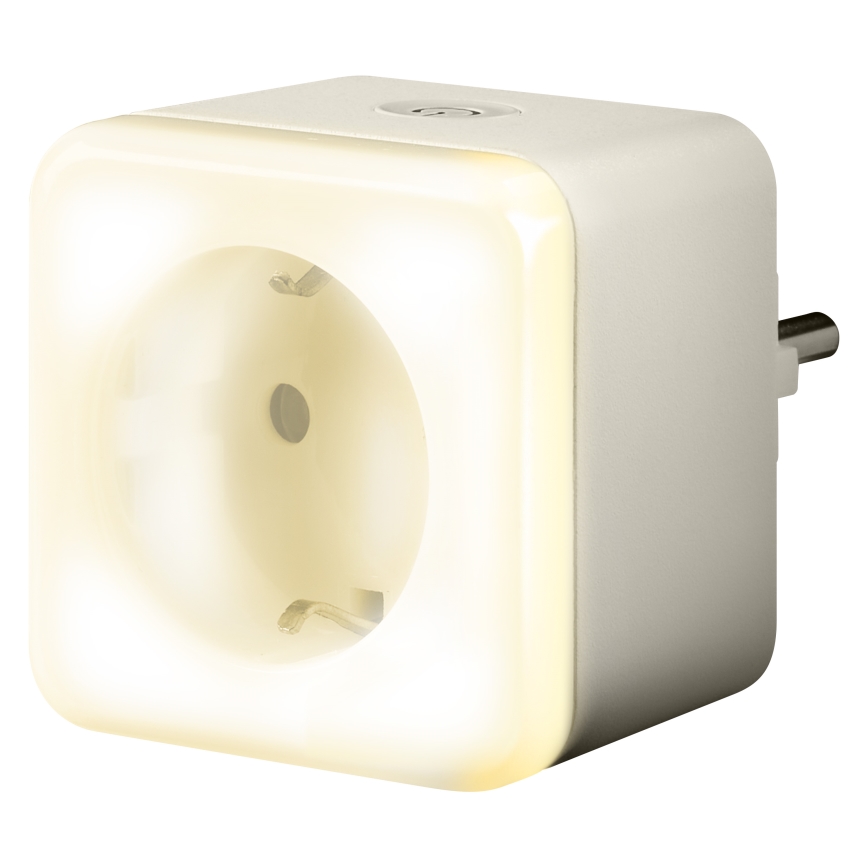 Osram - Priză SCHUKO LED dimabilă cu iluminare SMART+ NIGHTLIGHT 3680W/230V Wi-Fi