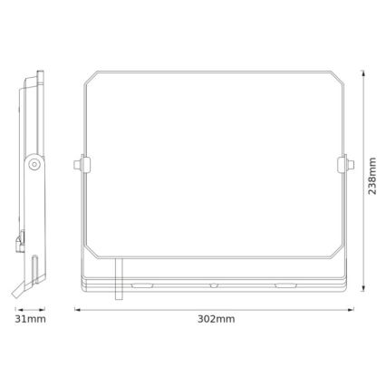Osram - Proiector LED 100W, 230V, 6500K, IP65