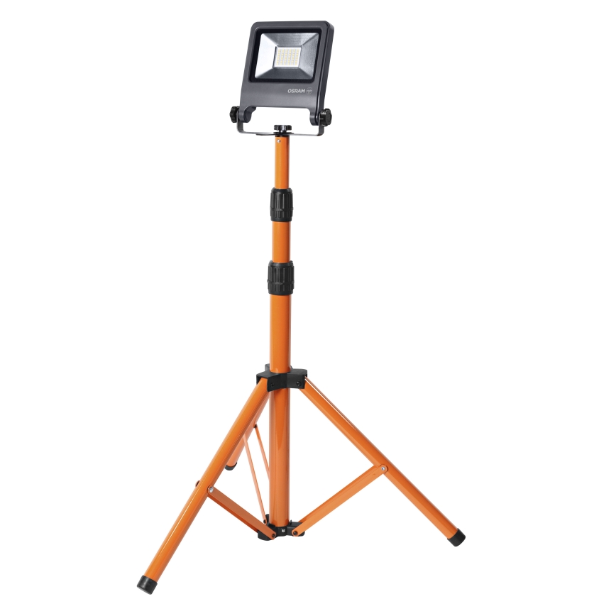 Osram - Proiector LED cu stativ TRIPOD LED/30W/230V 4000K IP65, portocaliu