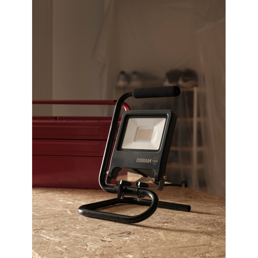 Osram - Proiector LED cu suport S-STAND LED/30W/230V 4000K IP65 antracit