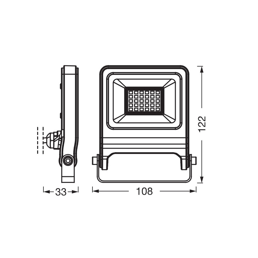 Osram - Proiector LED ENDURA, 20 W, 230 V, 4000 K, IP65