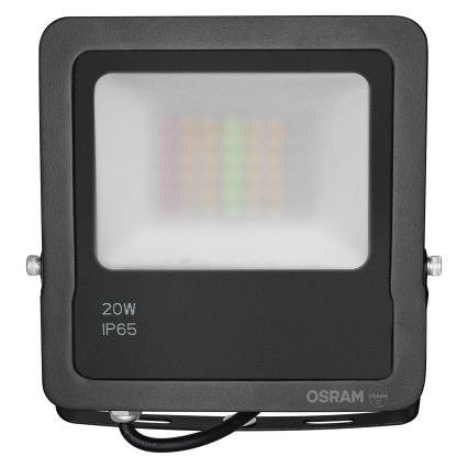 Osram - Proiector SMART+ LED RGBW dimerizabil, 20W, 230V, IP65, Wi-Fi