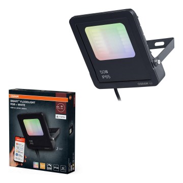 Osram Proiector LED SMART+ RGBW dimerizabil, 50W, 230V, IP65, Wi-Fi