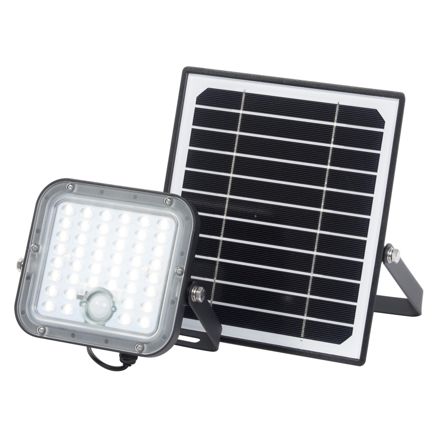 Osram - Proiector solar LED reglabil cu senzor ENDURA LED/10W/4,2V 4000K IP65 negru + telecomandă
