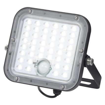 Osram - Proiector solar LED reglabil cu senzor ENDURA LED/10W/4,2V 4000K IP65 negru + telecomandă