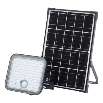 Osram - Proiector solar LED reglabil cu senzor ENDURA LED/30W/6,4V 4000K IP65 negru + telecomandă